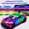 LET'S RESIN PAINT Airbrush Paint Set,42 colors with 3 Primers & 5 thinners,Water-Based Opaque & Neon & Iridescent Acrylic Paints Ready to Spray for Metal,Wood,Canvas